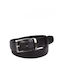 Leather belt Kaiserhoff Black MONOCHROME