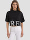 Дамски Култури T-shirt Черно