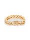 12MM Golden Chain Bracelet made of Stainless Steel