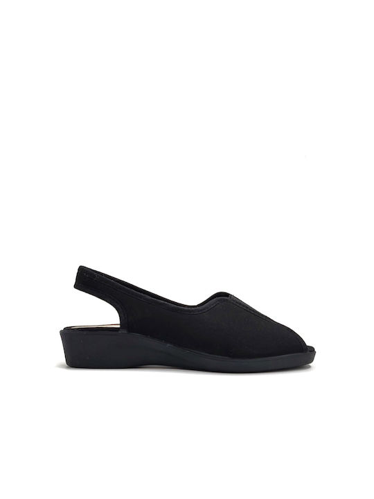 Medies women's black slipper