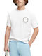 Artwork T-shirt Λευκό