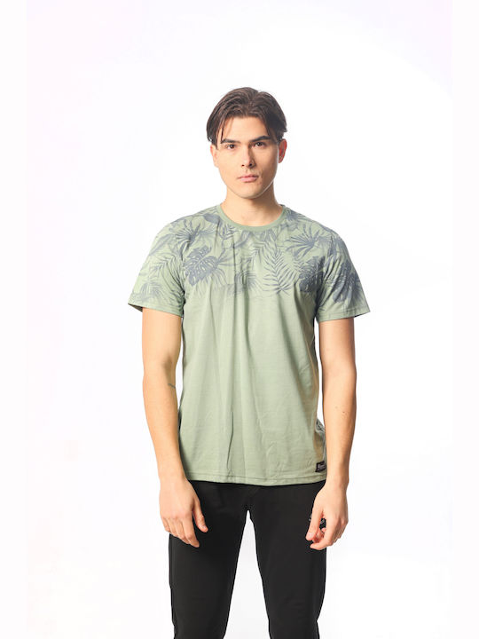 Paco & Co Men's Short Sleeve T-shirt Green