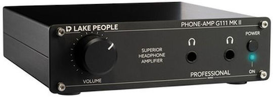 Lake People G111 MKII Επιτραπέζιος Αναλογικός Ενισχυτής Ακουστικών Μονοκάναλος με Jack 6.3mm