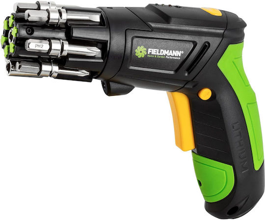 Fieldmann Επαναφορτιζόμενο Κατσαβίδι Μπαταρίας 3.6V 1x1.3Ah