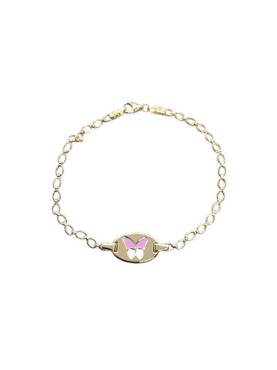 CHILDREN'S GOLD BRACELET 9K RBCG022