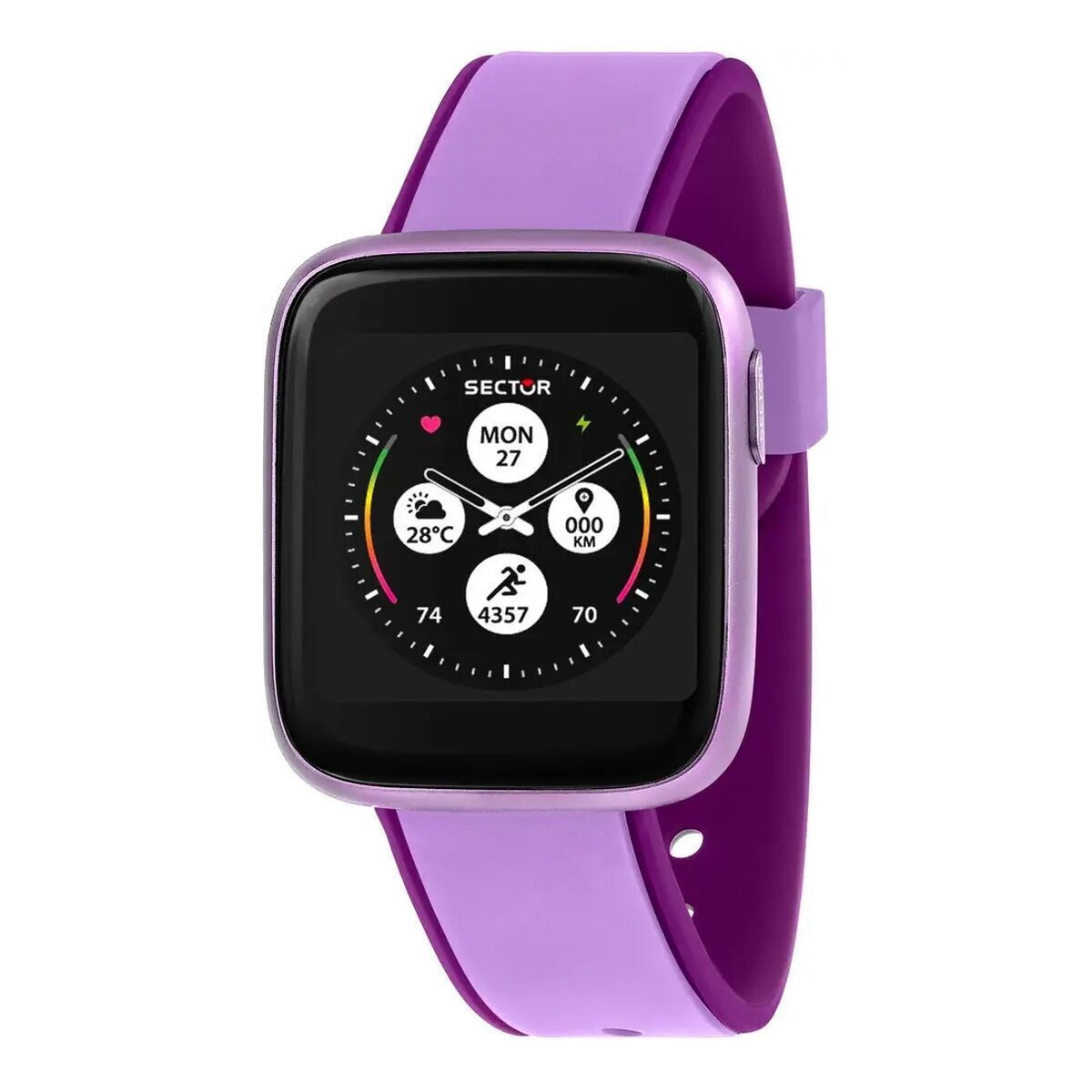 Sector S-04 Aluminiu 40mm Smartwatch (Violet) | Skroutz Romania