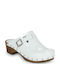 Sanita Krisla Damen Clogs Weiß
