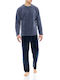 Men's Pink Label pajamas - Grey - Velour