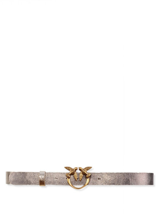 Love Berry H3 Leather Women's Belt Gold