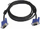 Lineme VGA male to VGA male Black 1.5m Cable (12-05015)