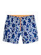 V-vail Men's Swimwear Shorts Blue with Patterns