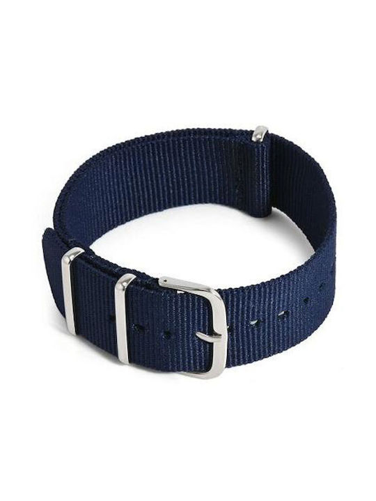 Fabric Blue Strap 22mm