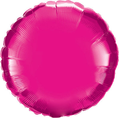 Balon folie Magenta Magenta 18" rotund