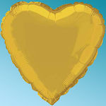 Μπαλόνι foil 18" Χρυσή καρδιά