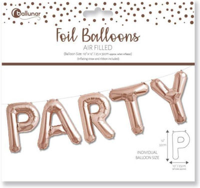 Balloon "Party" Gold/Pink