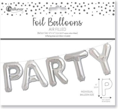 Balloon "Party" Silver