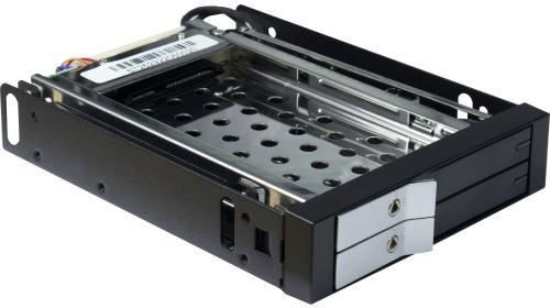 Inter-Tech 1x3,5" ST-2523 for 2x2,5" Μαύρο (88887363)