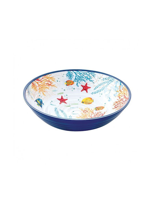 Marva Salatschüssel Melamin Bunt 30.5x30.5cm 1Stück