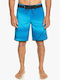Quiksilver Surfsilk New Wave Herren Badebekleidung Shorts Blau mit Mustern