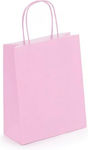 Viquel Paper Gift Bag Twisted 22x31x12 cm Pink