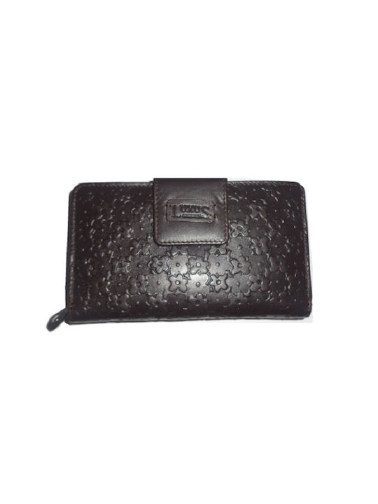 Luxus X 614849-3, Leather, Dark brown