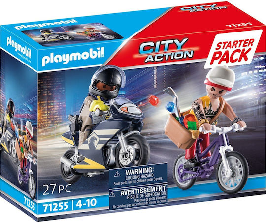 Playmobil Stadt Aktion Juwelendieb Verfolgung für 4-10 Jahre