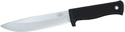 Fallkniven A1z Knife Black with Blade made of Steel in Sheath