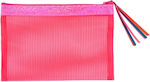 Pencil Case with 1 Compartment Pink