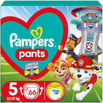 Pampers Diaper Pants Paw Patrol Pants No. 5 for 12-17 kgkg 66pcs