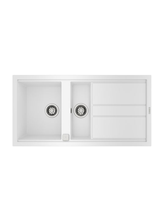 Teka Nova 60 B-TG 1½B 1D Ένθετος Νεροχύτης από ...