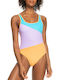 Roxy One-Piece Swimsuit with Open Back