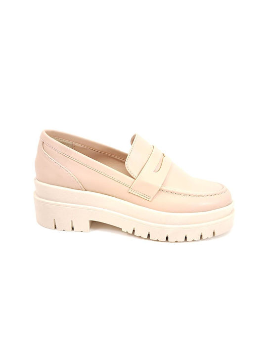 WOMEN'S MOCASINE NUDE CAMEO 2704 - Nude