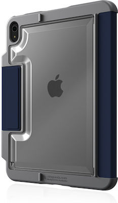 STM Dux Plus Flip Cover Σιλικόνης Midnight Blue (iPad Air)