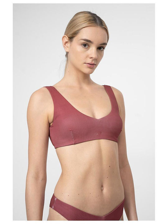 4F Sports Bra Bikini Top Pink
