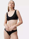 Sports Bra Bikini Top Black