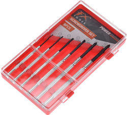 FX Tools Σετ 6 Κατσαβίδια