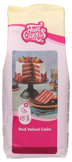 Fun Cakes Amestec pentru tort cu Aromă Catifea roșie 1000gr