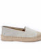 Leather Anatomical Anatomical Fiore Espadrilles In Beige Color