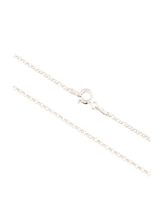 Silver silver plated neck chain 925 (60cm).