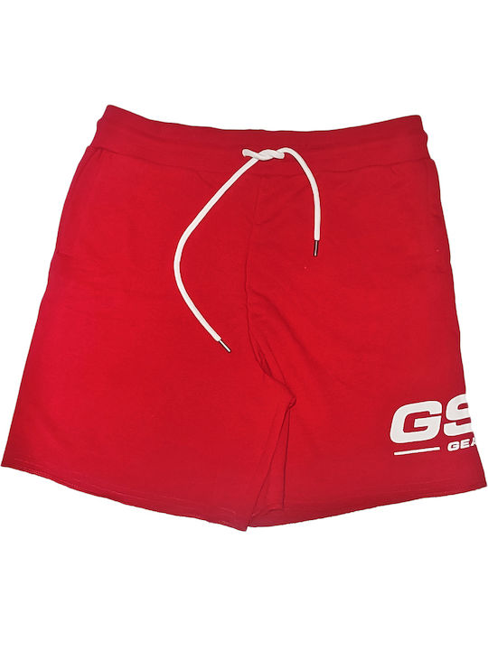 GSA Men's Sports Monochrome Shorts Red