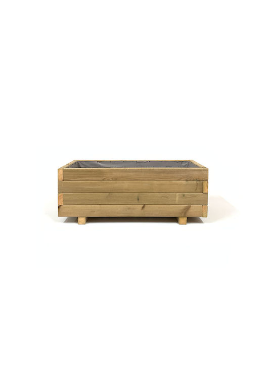 Woodware Ζαρντινιέρα Ξύλινη Μπεζ