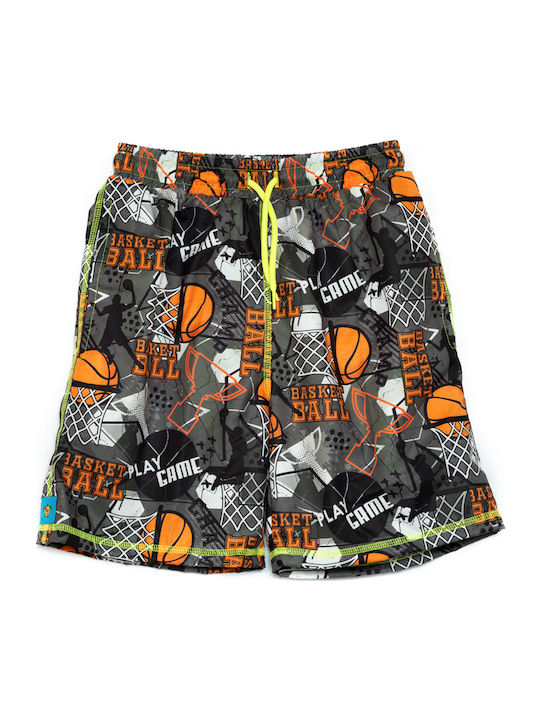 Tortue Basket Kids Swimwear Swim Shorts Khaki