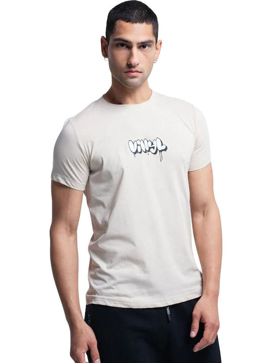 T-shirt Μπεζ