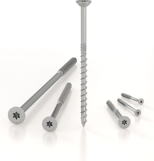 Showood Ξυλόβιδα Torx Inox με Διάμετρο M4.5 και Μήκος 50mm