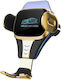 K6S Car Mobile Mount with Adjustable Hooks and Wireless Charging Gold