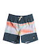 Quiksilver Surfsilk Airbrush Kids Swimwear Swim Shorts Navy Blue