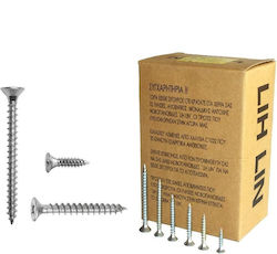 Lih Lin MDF Screw Phillips Galvanized with Diameter M4 and Length 20mm 1000pcs Lih Lin MDF Screw Phillips Galvanized with Diameter M4 and Length 20mm 1000pcs