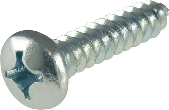 ArteLibre Șurub de tablă cu cap în cruce Galvanizat DIN 7981 cu Diametru M55 și Lungime 19mm 7buc