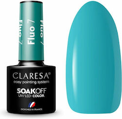 Claresa Fluo 7 Gel Nail Polish Fluo 7 5ml
