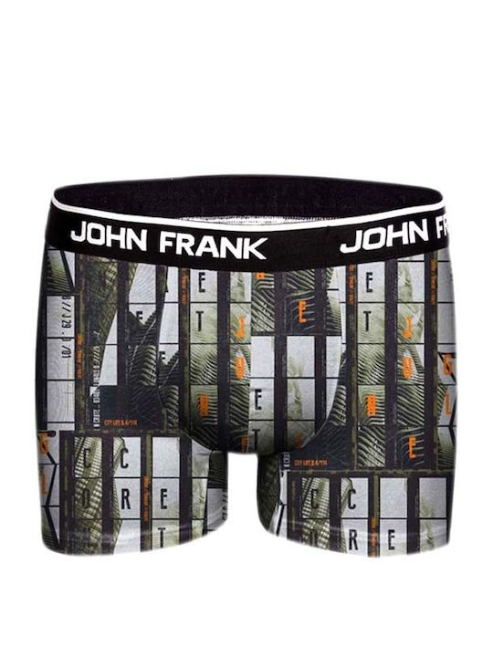 John Frank Scape Men's Boxer Multicolour with Patterns